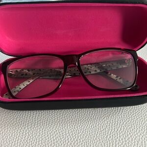 Used Purple Hard candy Glasses please see all photos.